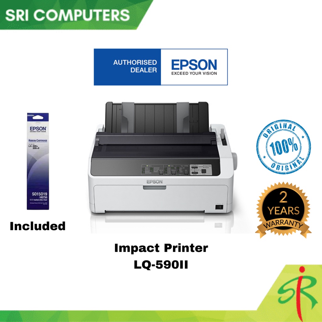 Epson LQ590 II 2 Dot Matrix Printer [READY STOCKS] Shopee Malaysia