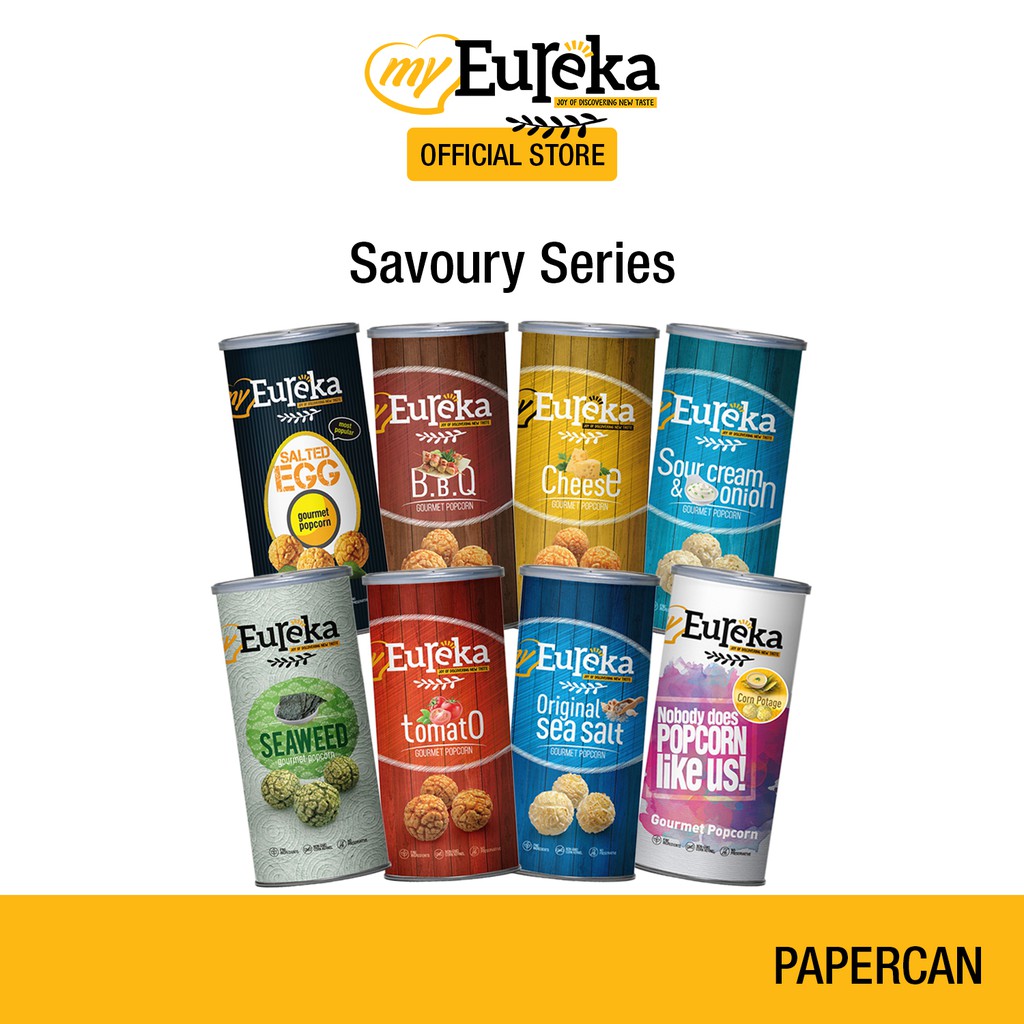 Eureka Savoury Series Popcorn Shopee Malaysia