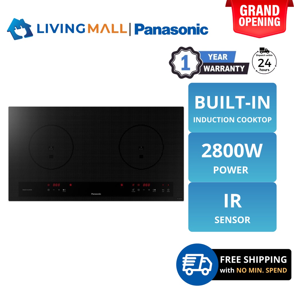 Panasonic Induction Cooktop IH (5600W/74cm) KY-A227EKSK Periuk Induksi 电磁炉