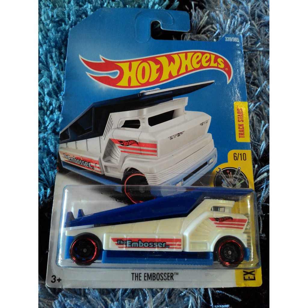 the embosser hot wheels