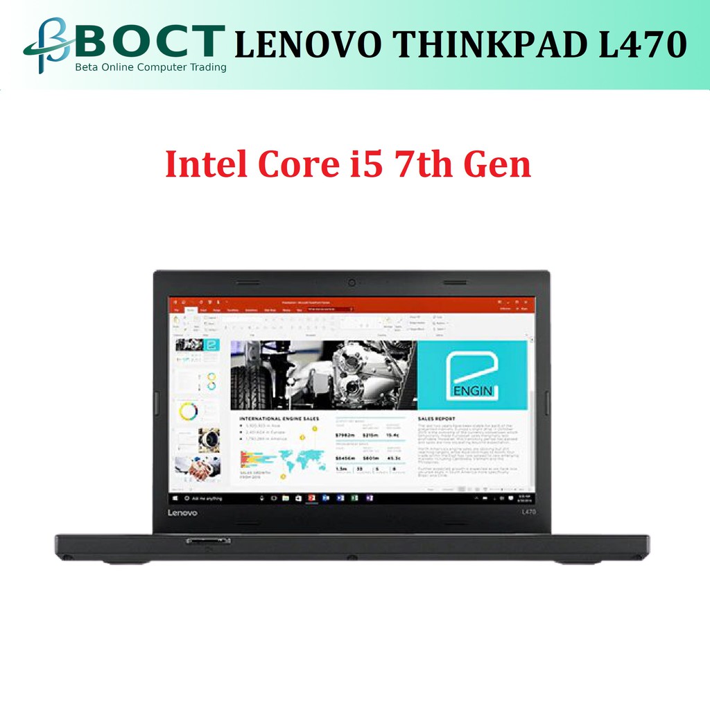 Lenovo Thinkpad L470 Intel Core I5 7th Gen 14 Inch Screen Hd Refurbished Shopee Malaysia