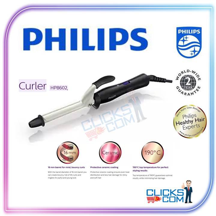 Philips HAIR CURLER STYLER HP8602 | Shopee Malaysia