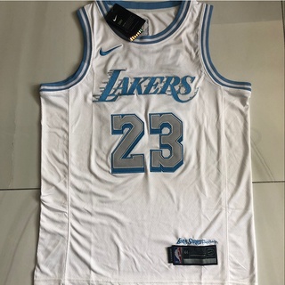 【10 styles】 Premium version NBA Jersey Los Angeles Lakers 23# JAMES 2021 white city edition and other styles basketball jersey
