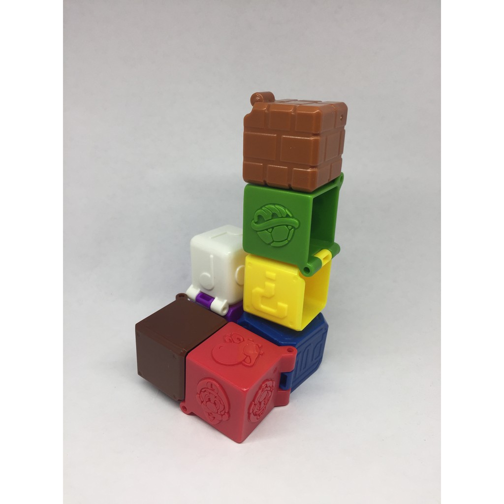 #4 MARIO PUZZLE CUBE NEW McDonalds Happy Meal Toy 2018 SUPER MARIO 