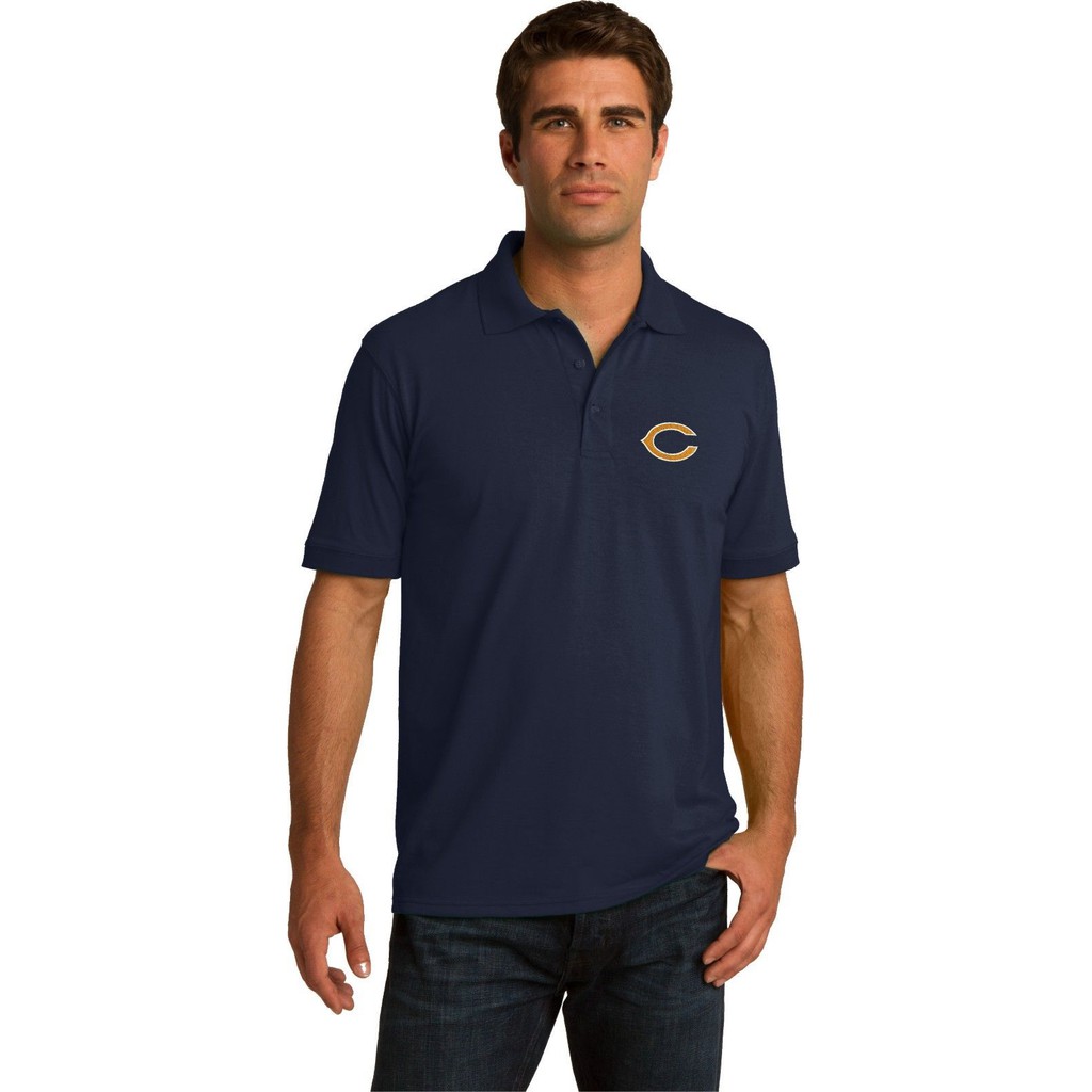 chicago bears golf polo shirt