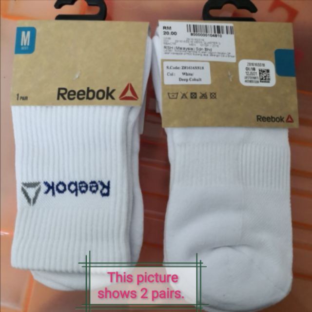 reebok socks original price
