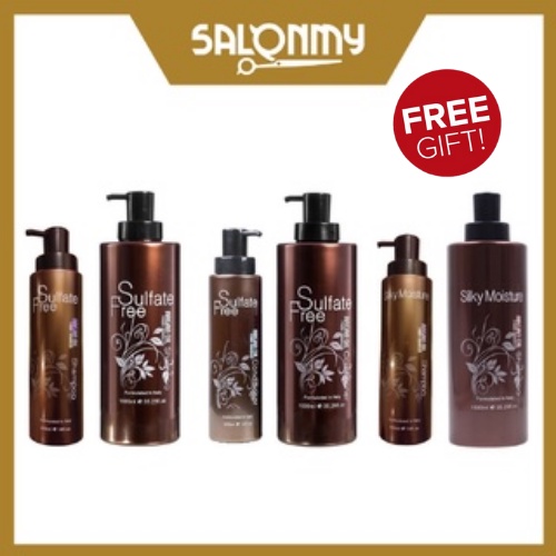 Nuspa Sulfate-free Shampoo / Silky Argan Oil Shampoo / Argan Oil Conditioner ( 400ml / 1000ml )