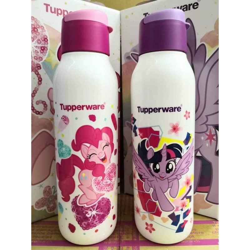 LIMITED EDITION Tupperware Little Pony Eco Bottle 750ml BPA Free Botol Air