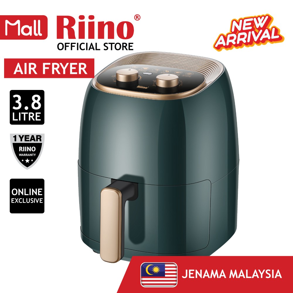 Riino Rapid Air Fryer Advance Drawer Easy Oil-Free ...