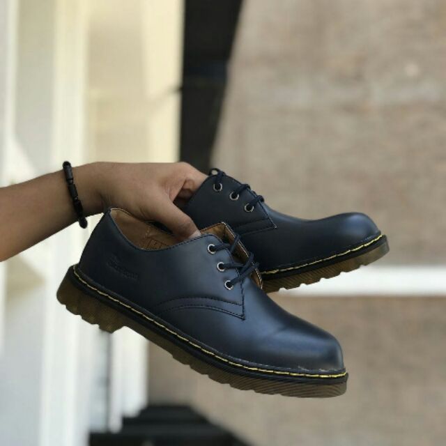 navy blue dr martens shoes
