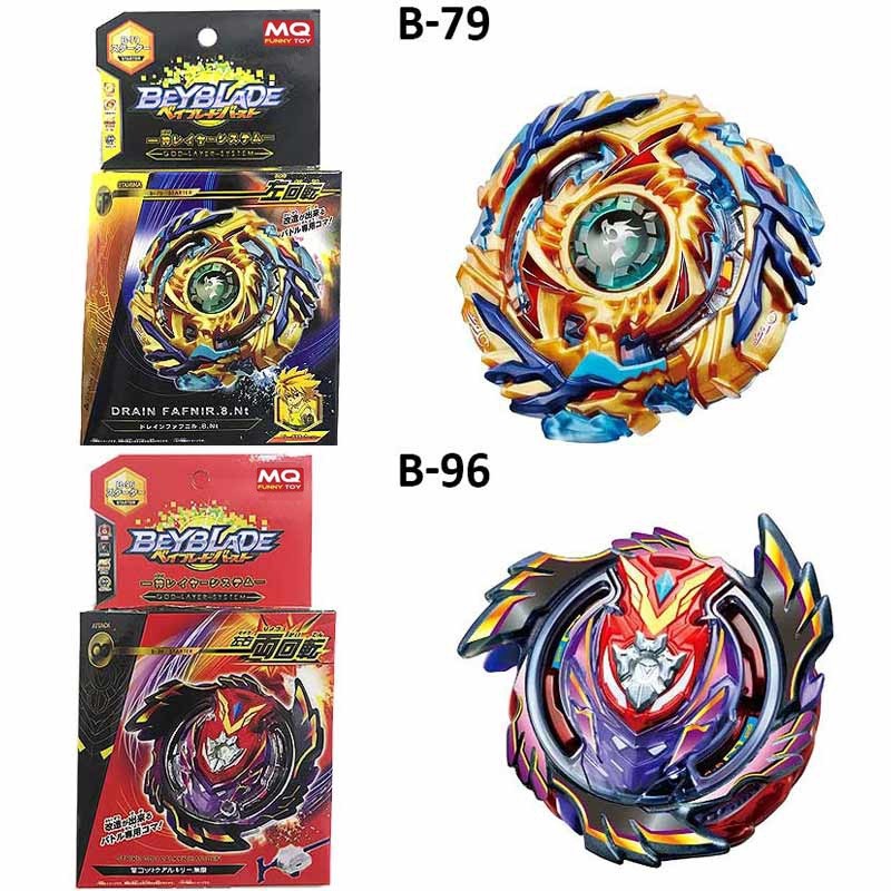 Beyblade Burst Mq B 79 Drain Fafnir B 96 Strike God Valkyrie Mugen Shopee Malaysia