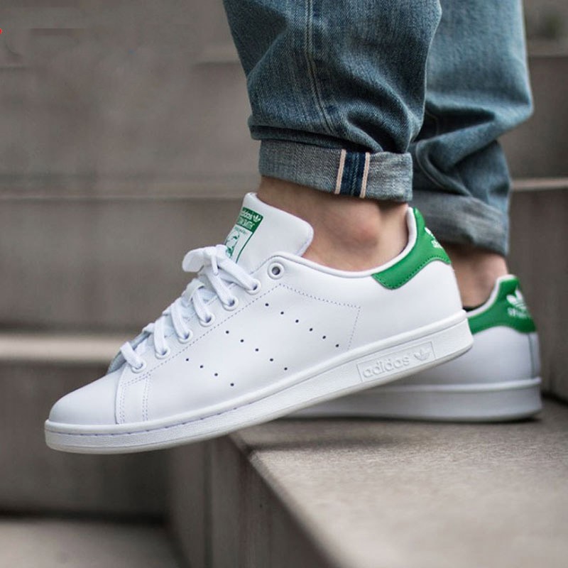 Adidas Stan Smith sneakers Casual Skateboard shoes Women's Men's (green) M20324  StanSmith | Shopee Malaysia