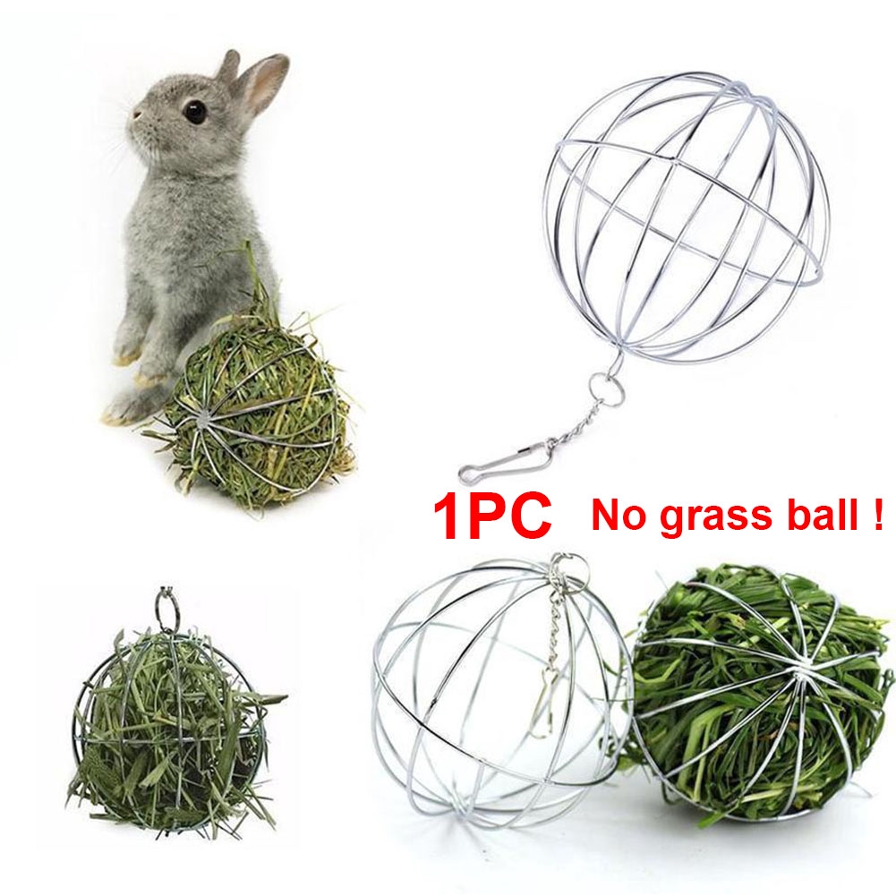 Stainless Steel Round Sphere Treat Hay Dispenser Hanging Ball