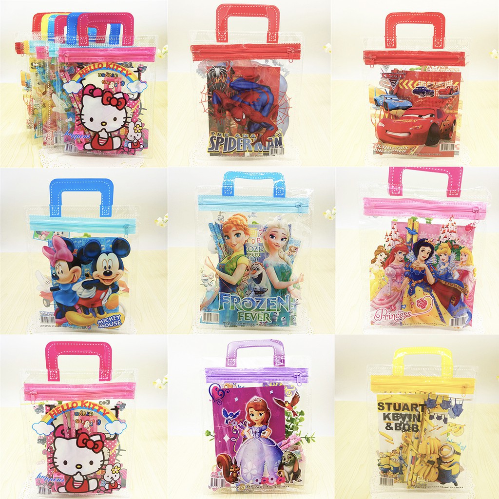 10pcs Terbaik Hari Lahir Kanak Kanak Children Birthday Party Bag Stationery Set Children Day Gift Goodies Bag 3 Shopee Malaysia