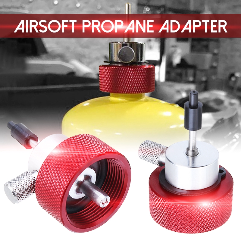 Airsoft Propane Filling Adapter for Green Gas Tank with Silicone O il Po 