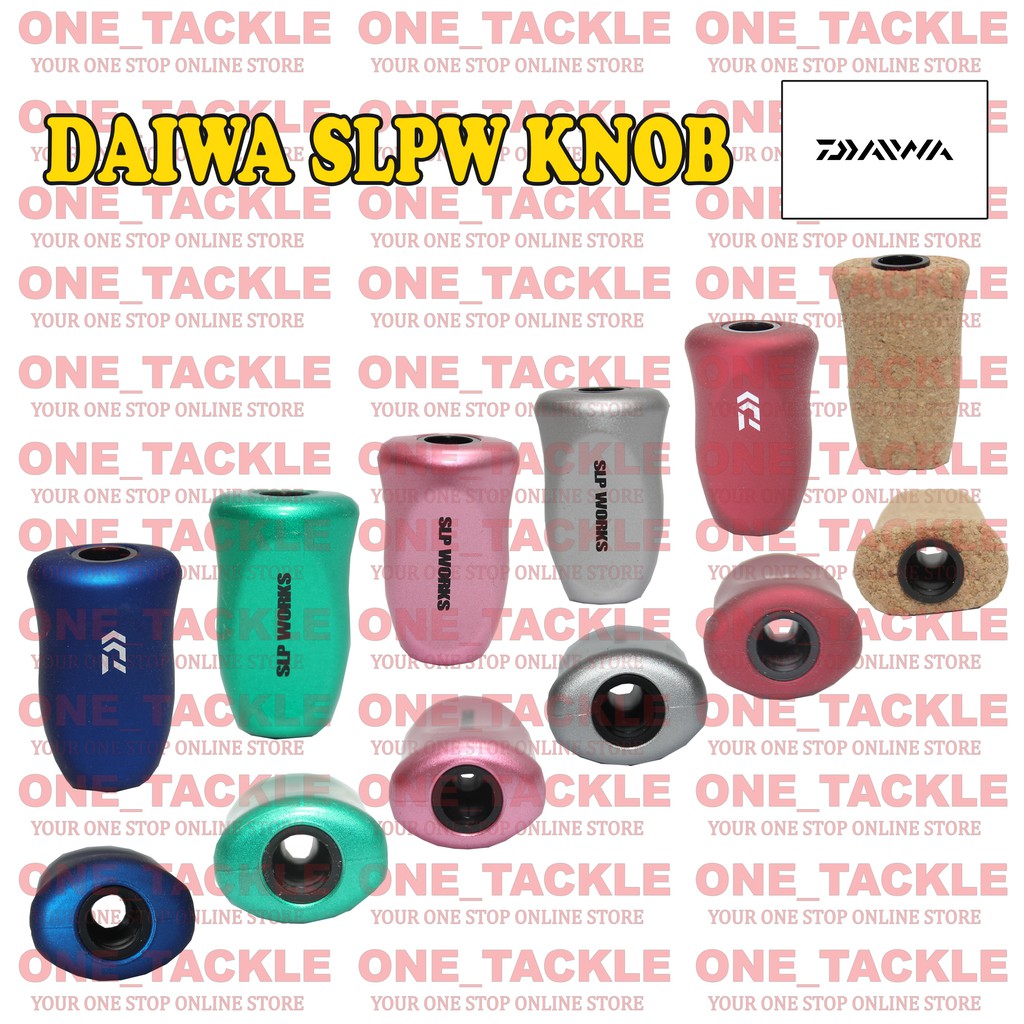 Daiwa RCs I-shape Cork Knob Red 2pcs for sale online 