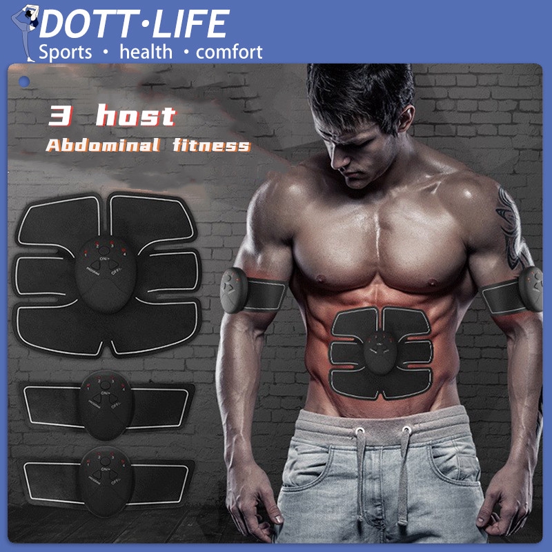 Smart EMS Abs Electrical Muscle EMS Muscle Trainer Smart Rechargeable Gear Muscle Abdominal Toning Workout