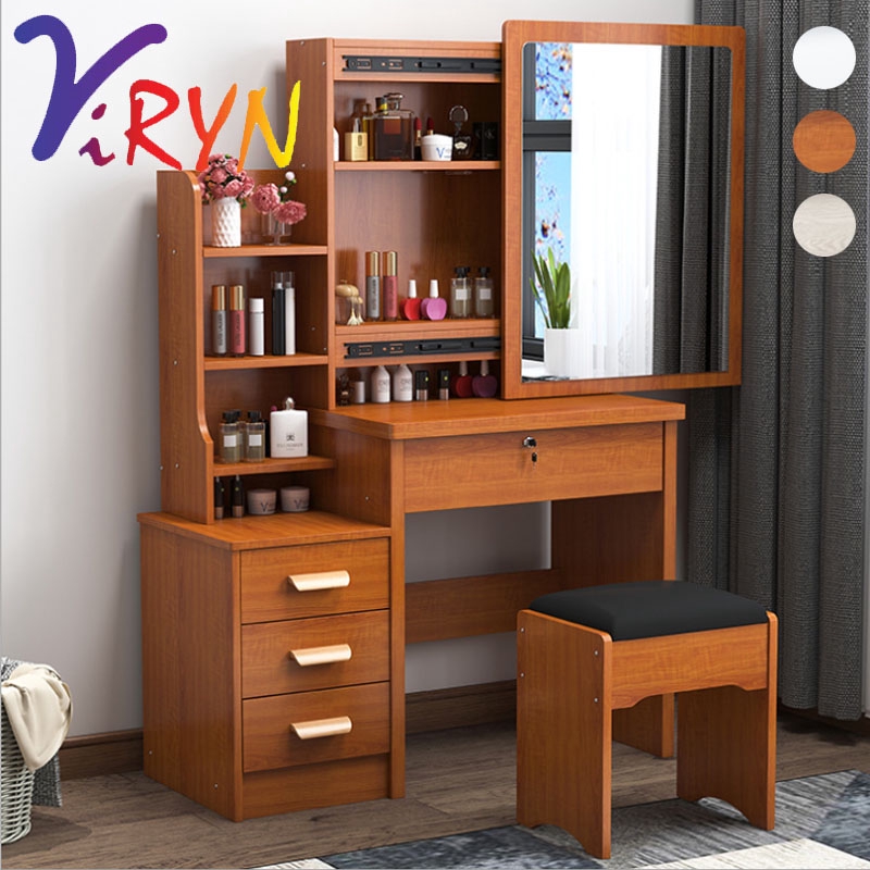 ViRYN Modern Vanity Dressing Table Bedroom Makeup Table ...