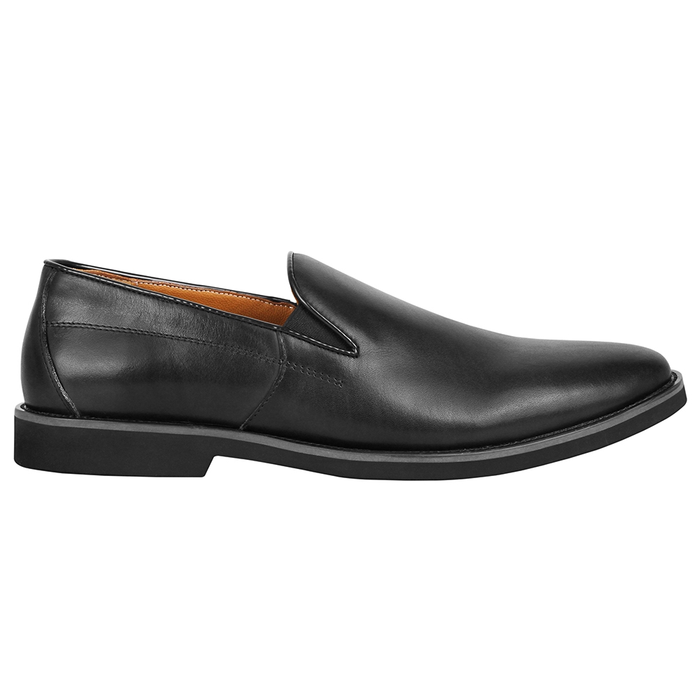 Tomaz F193 Plain Toe Slip Ons Black Shopee Malaysia