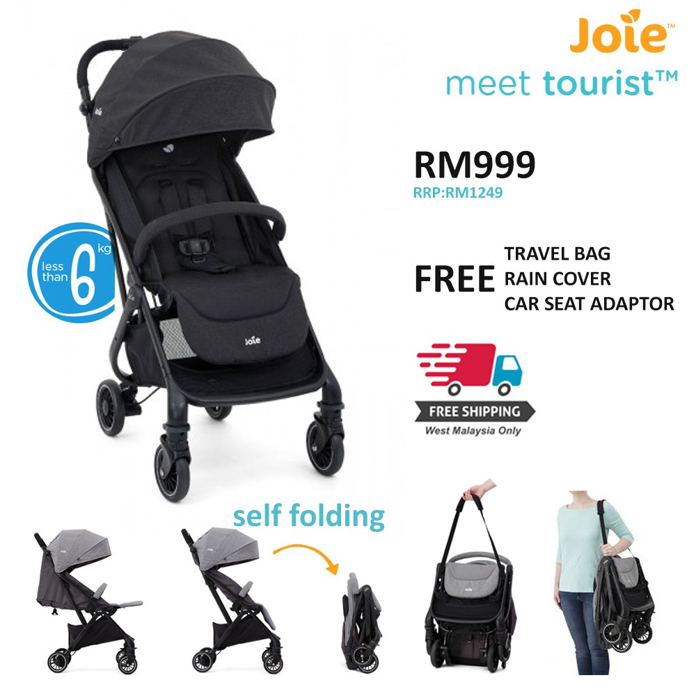 self folding stroller