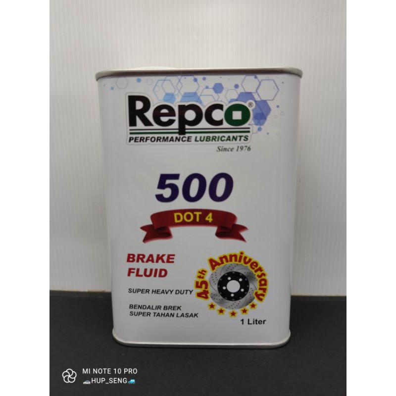 REPCO 500 BRAKE FLUID DOT 4 (1L) Shopee Malaysia