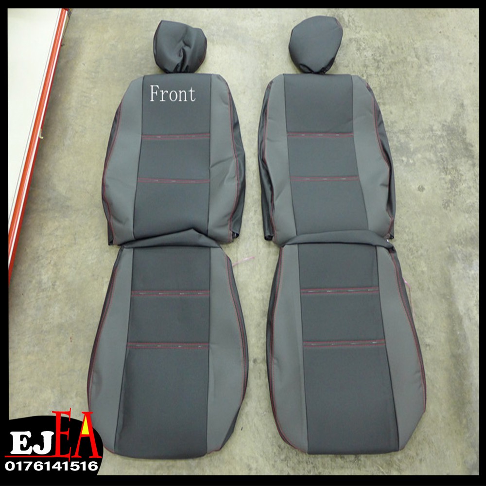 Leather Pvc Perodua Kembara Full Set Seat Cover  Shopee 