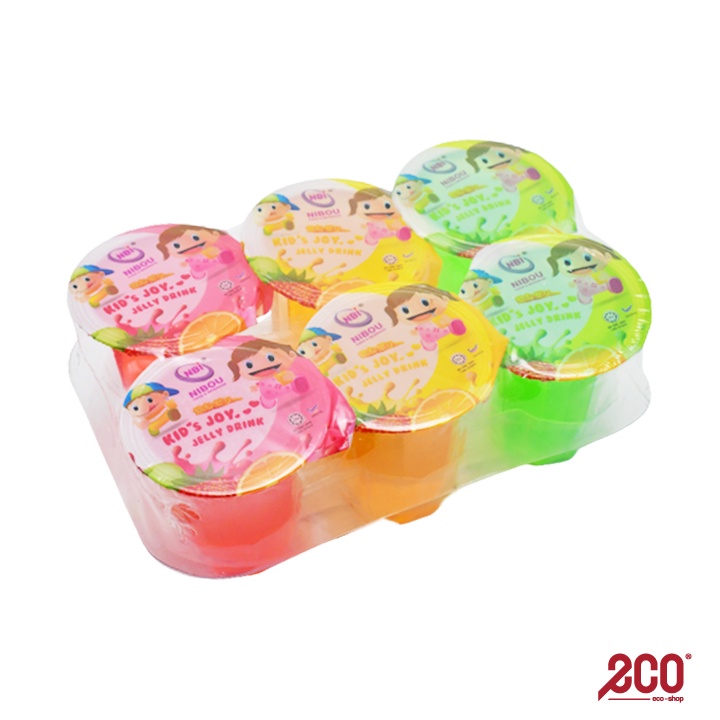 Nibou (NBI) Kid's Joy Jelly Drink 75g (6pcs/pack) - AE-L002-T01-12 ...