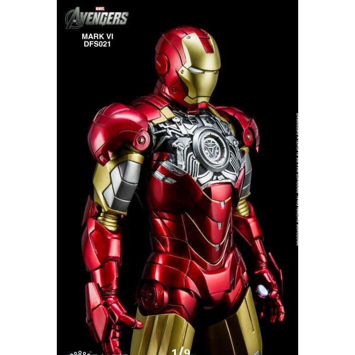 9 Diecast Figure Series Iron Man Mark 6 