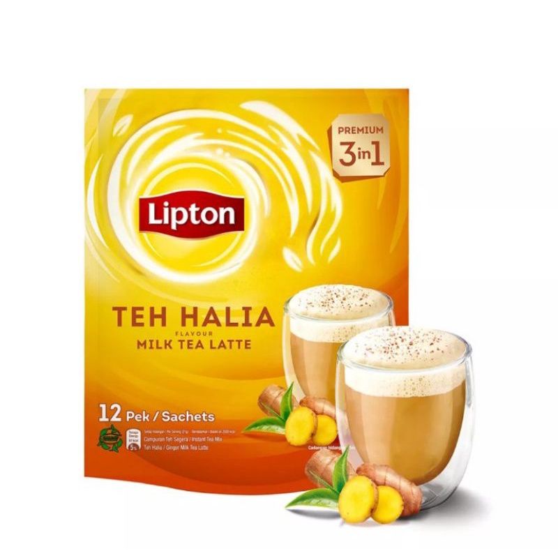 Lipton Teh Halia Milk Tea Latte 12sachet Tea Ginger Shopee Malaysia