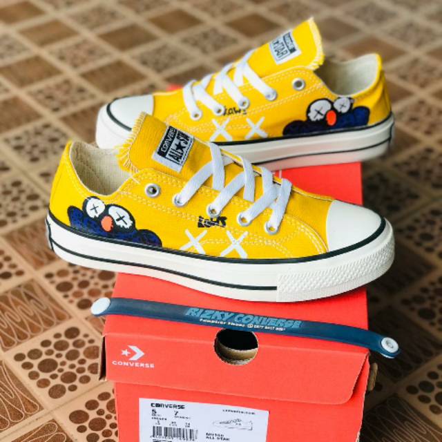 converse x kaws original