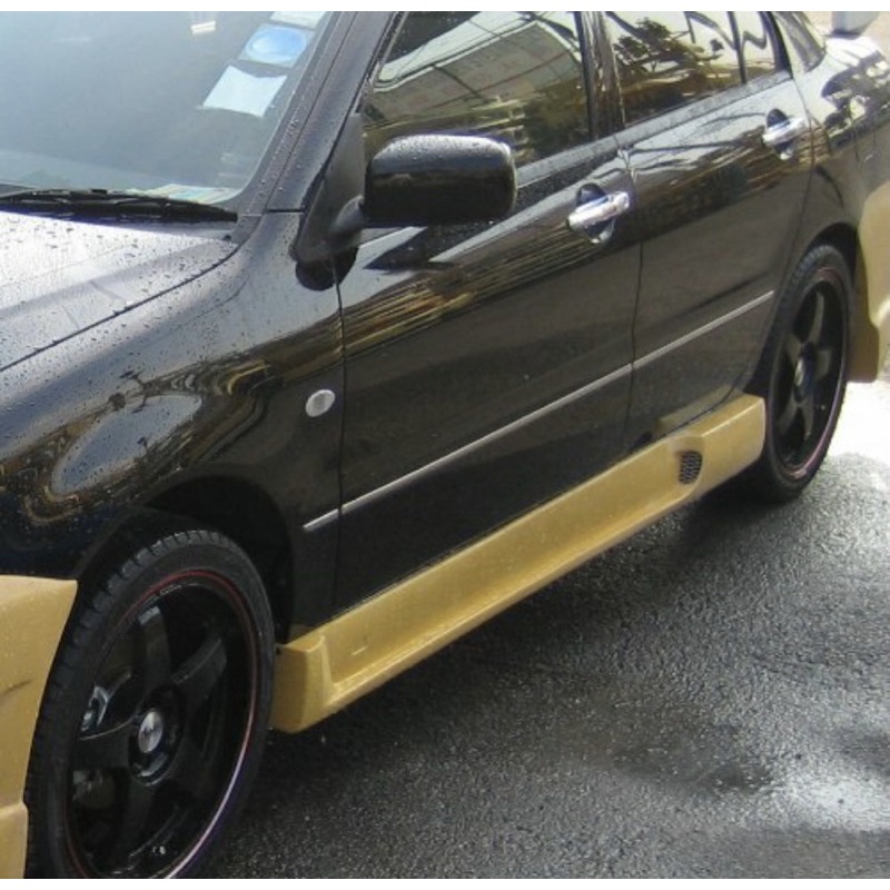Mitsubishi Evo evolution Lancer 7 8 9 cs3 ings Side skirt lip bodykit