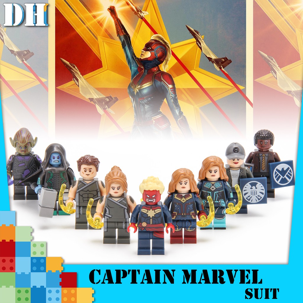 captain marvel lego avengers