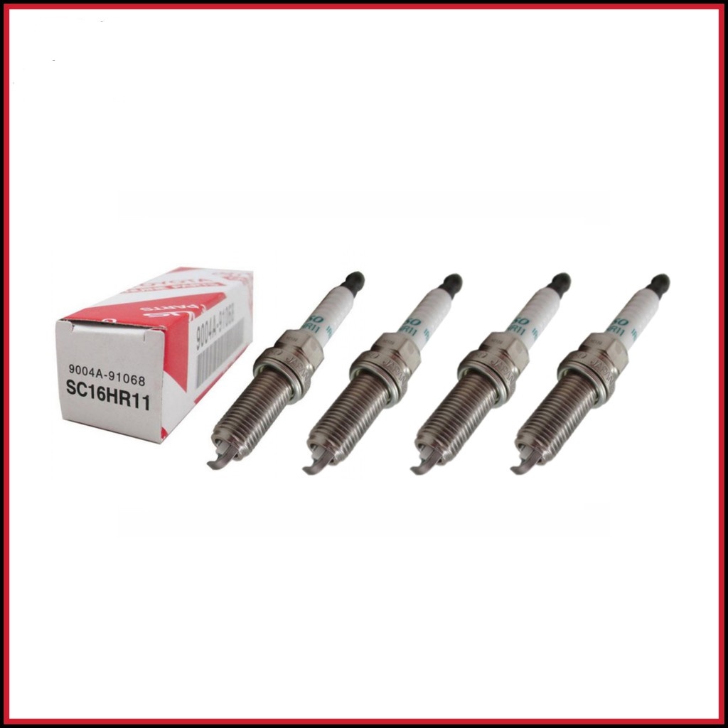 Original Toyota Spark Plug 1Set 4Pcs Vios NCP151 1.5 CVT 2016 Dual