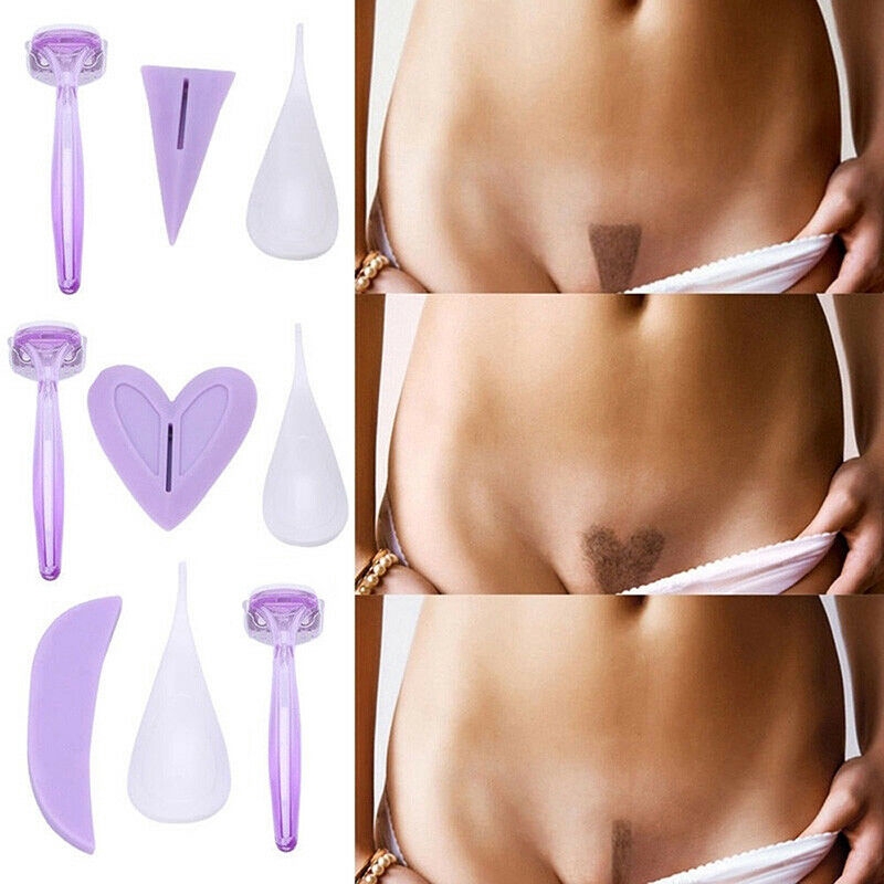 For Women Bikini Dedicated Privates Shaving Stencil Pubic Hair