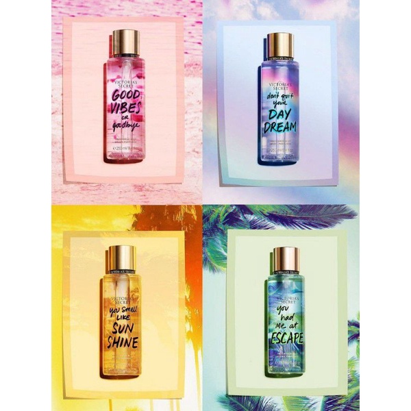 Victoria S Secret Let S Get Away Edition Bodymist Original 250ml Shopee Malaysia