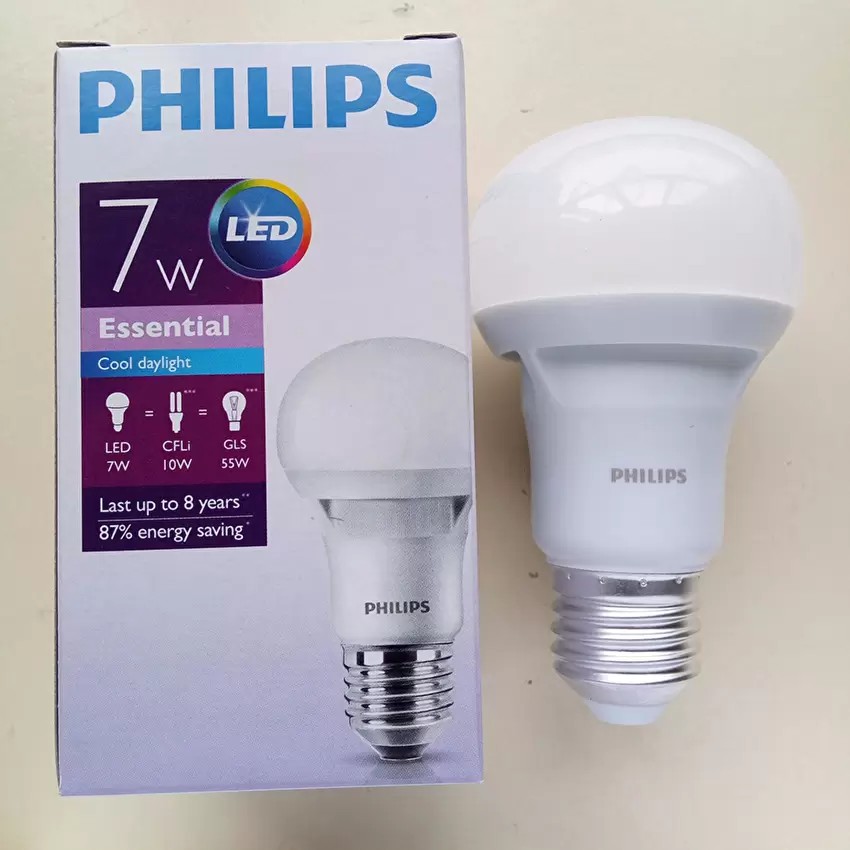 Philips Ess Ledbulb 7W E27 230V A60 Light (white) | Shopee Malaysia