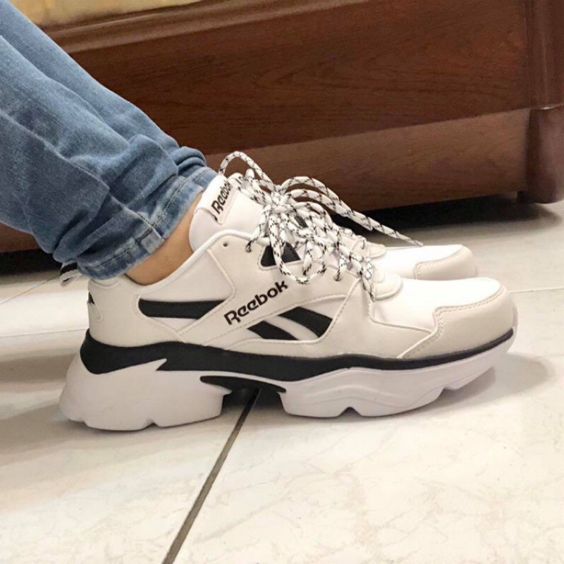 Retro Dad Shoes Black White Panda Color 