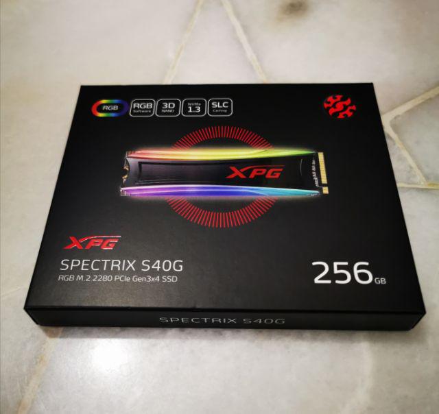 Adata Xpg Spectrix S40g Rgb Pcie Gen3x4 M 2 2280 Ssd 256gb 512gb 1tb Shopee Malaysia