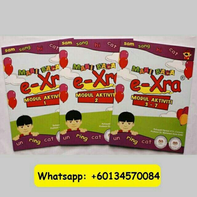 Modul Aktiviti Bm E Xra 1 7 Buku Cepat Baca Shopee Malaysia