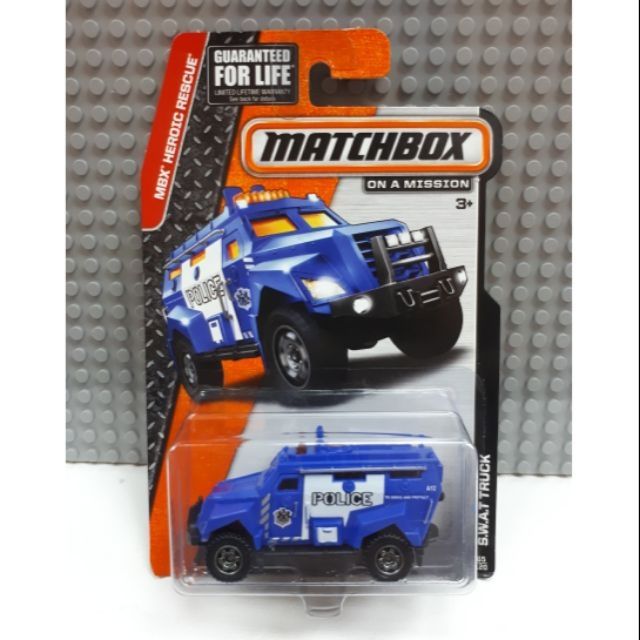 matchbox swat truck