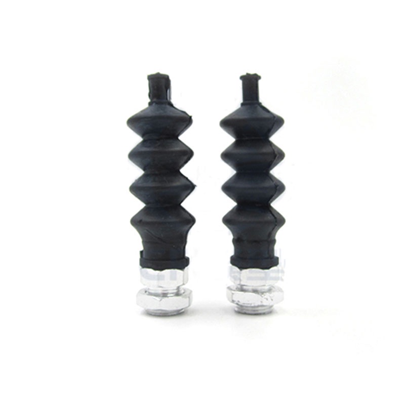 RC Boat Waterproof Rubber Bellows Radio Box Seals With Alloy Base For