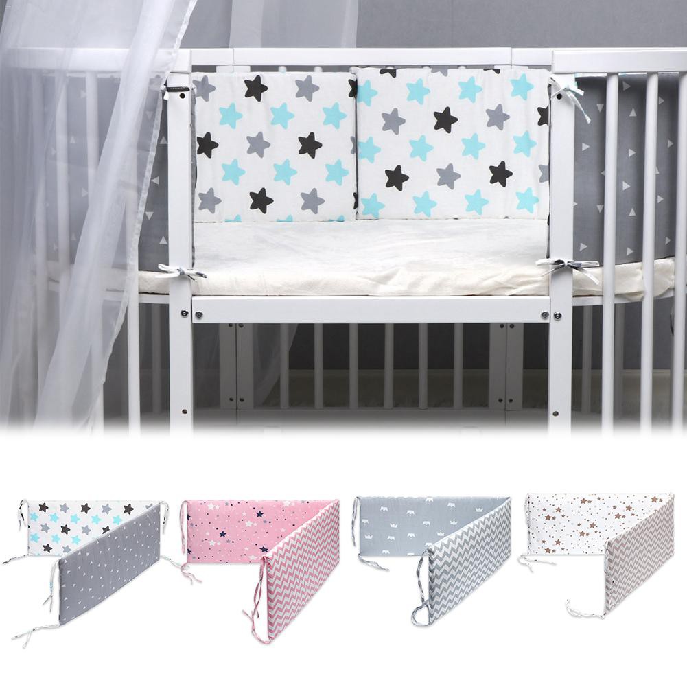 Newborn Baby Safety Fence Guard Cotton Nursing Bed Rail Infant