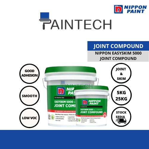 [100 GENUINE] NIPPON EasySKIM 5000 All Purpose Joint Compound