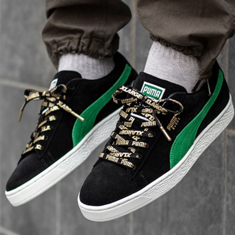 Puma x XLARGE Suede Classic Black/Kelly 