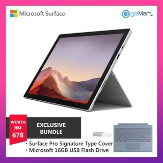 New Surface Pro 7 Black Surface Pro Signature Type Cover Ice Blue Shopee Malaysia