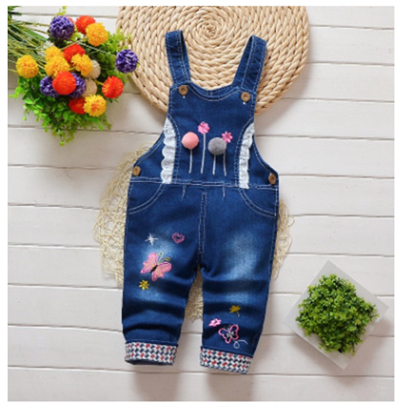 jeans jumpsuit for baby girl