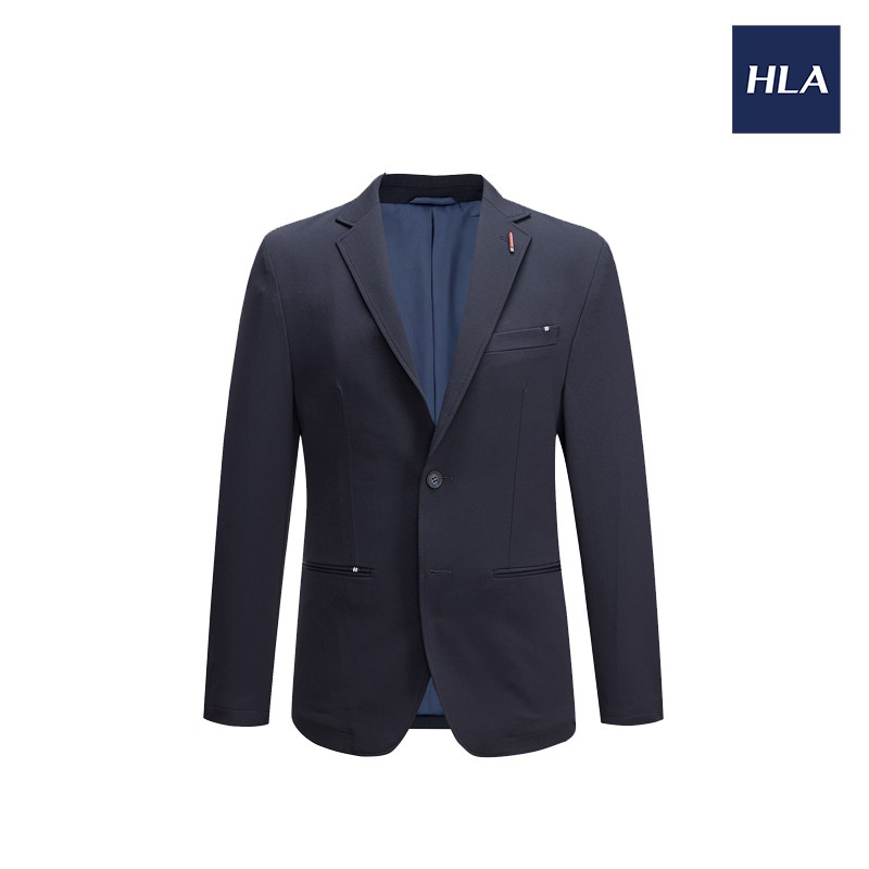HLA Long Sleeve Business Suit Shirt Autumn 2020 Men - Black | Shopee ...