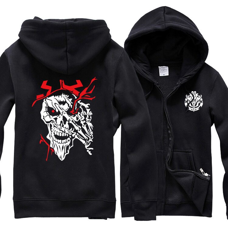 Jaz Fashion Men S Anime Overlord 3 Ainz Ooal Gown Albedo Thicken Men Zip Hoodies Sweatshirts Shopee Malaysia