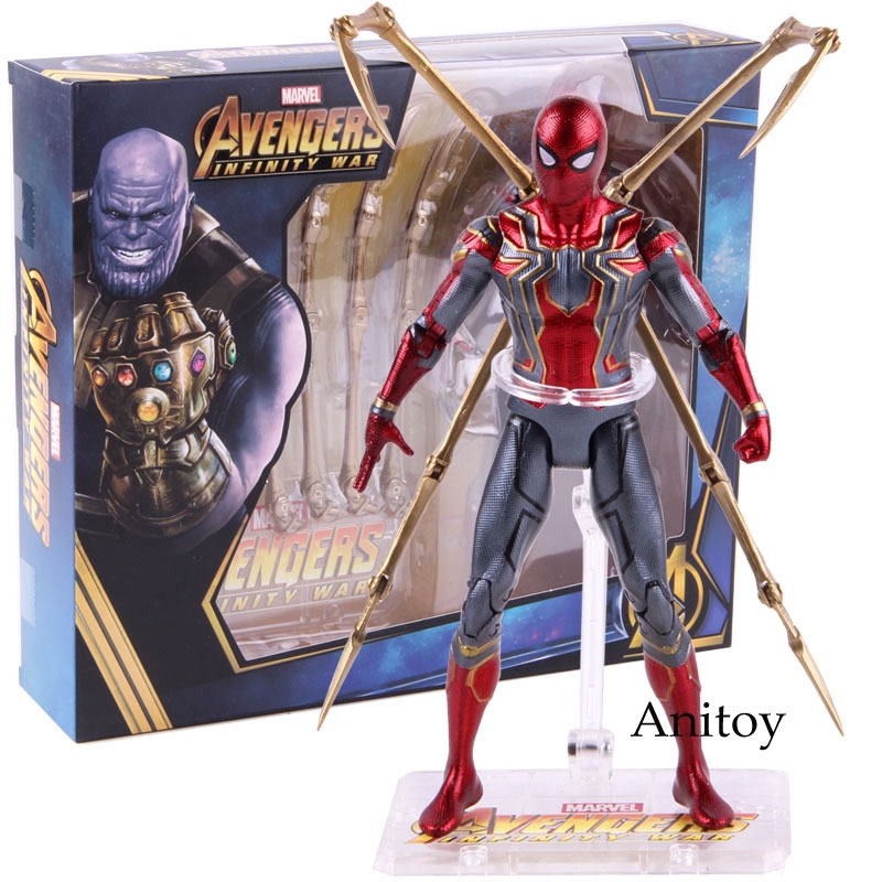 avengers infinity war iron spider action figure