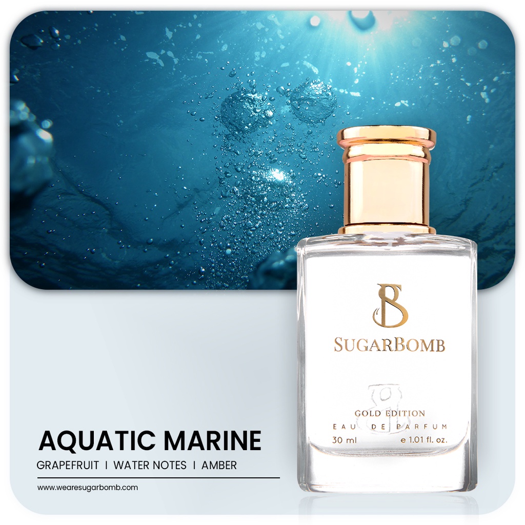 SUGARBOMB AQUATIC MARINE 30ml MEN PERFUME Shopee Malaysia
